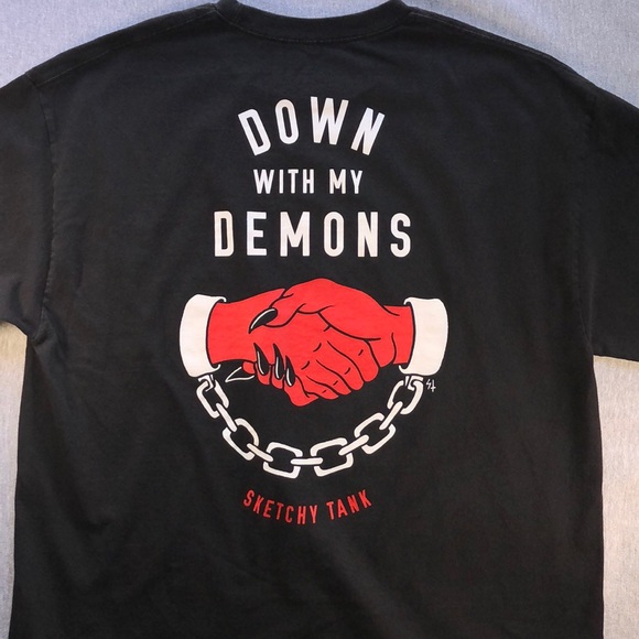 down with my demons shirt